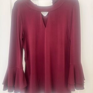 Charter club Elegant Burgundy Women's Top